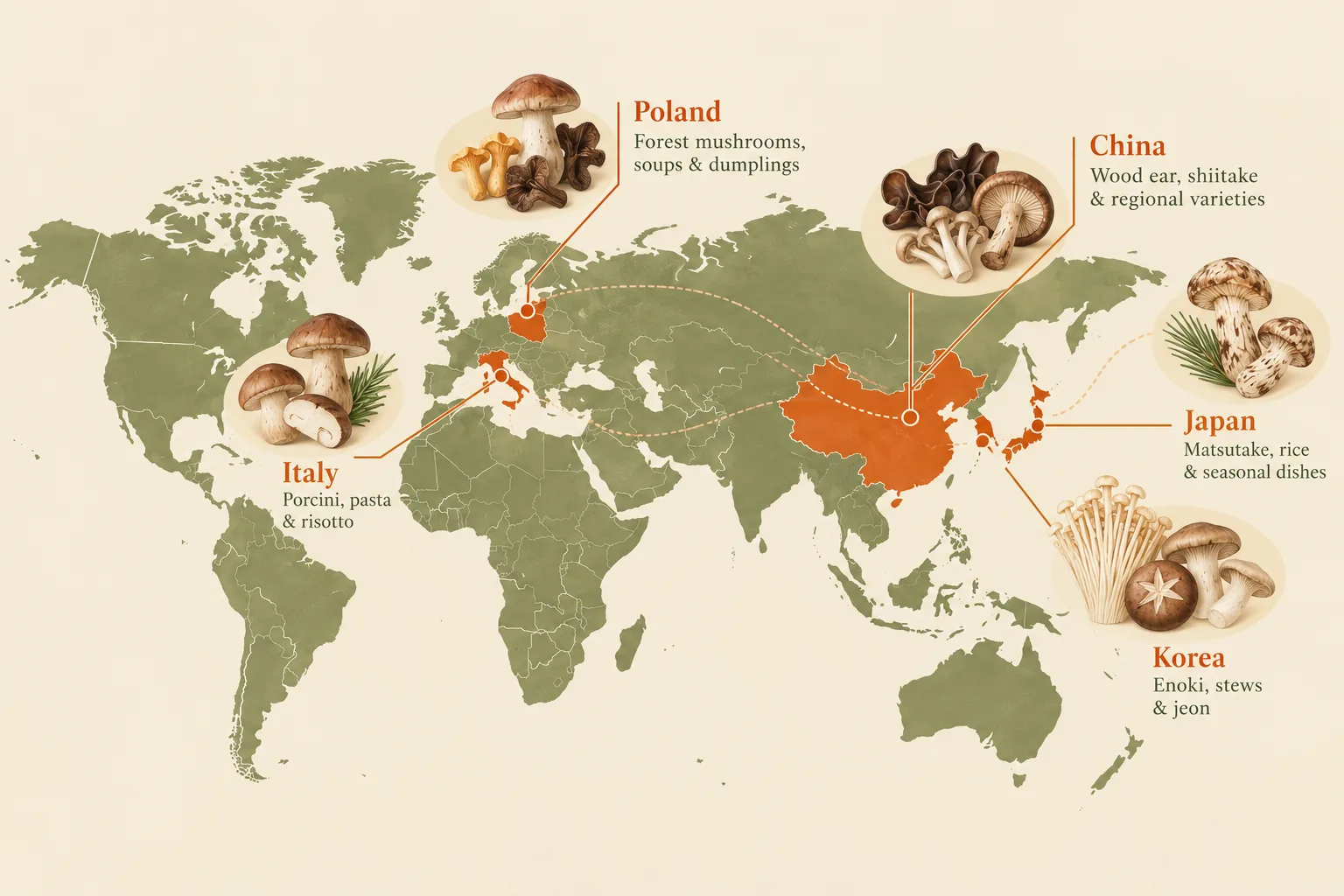 Mushroom Traditions Around the World