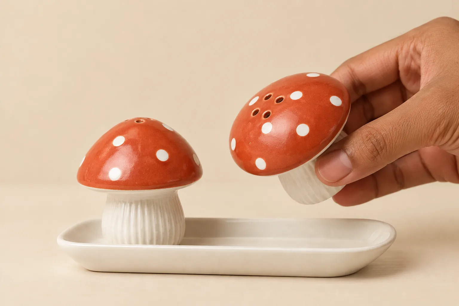 Salt and Pepper Shakers